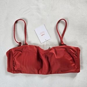 Andie▪️Bora Bora Bikini Swim Top in Chili Pepper